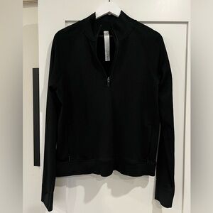 Lululemon black half zip 12